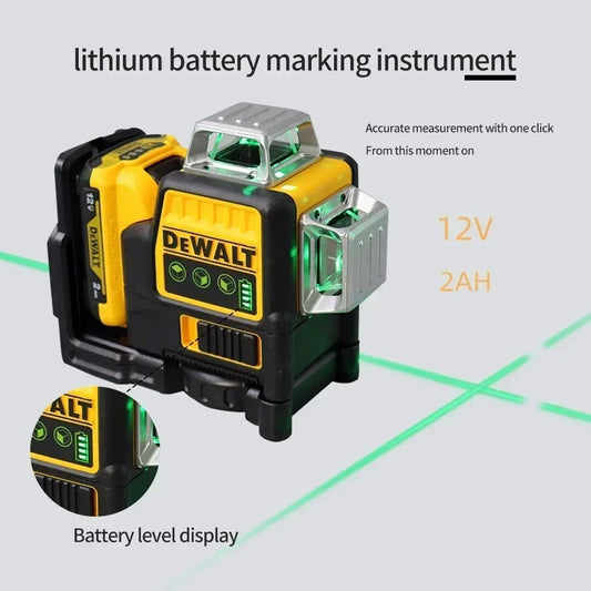 2025 DeWalt DW089LG 3x360 Degrees Laser Level