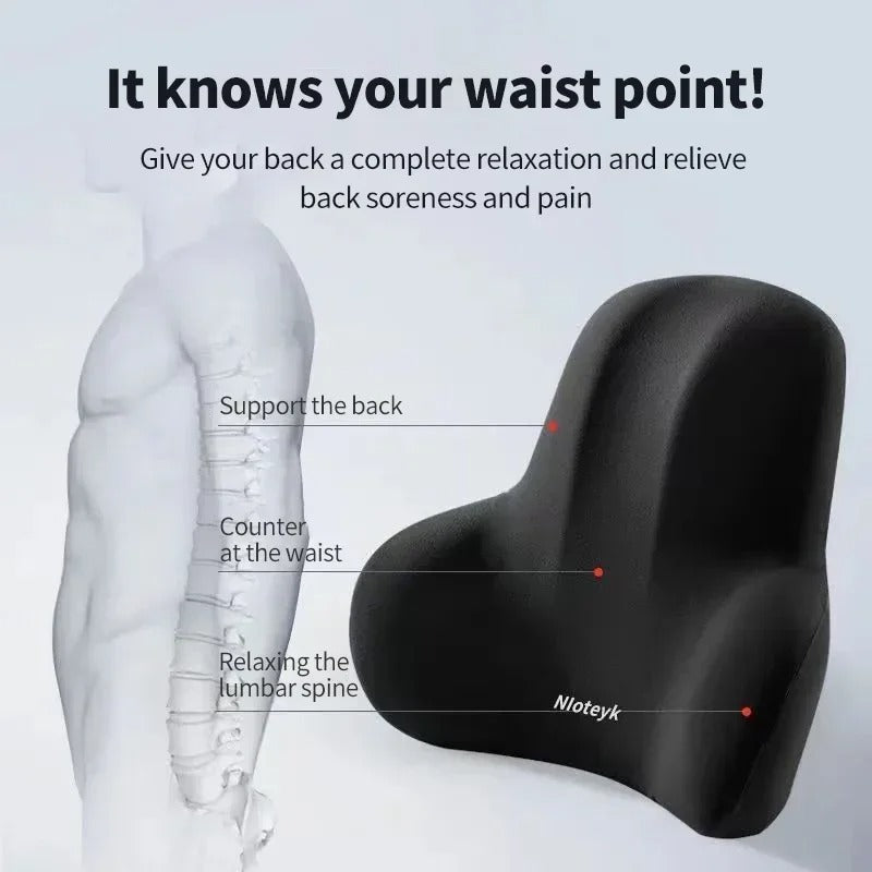 Memory Foam Lumbar Support Pillow