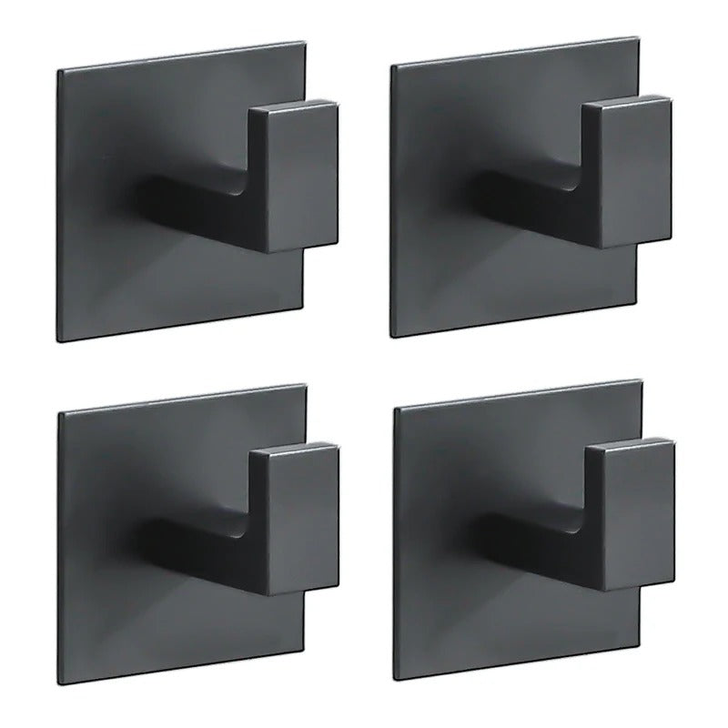 4Pcs Aluminium Alloy Adhesive Wall Hook