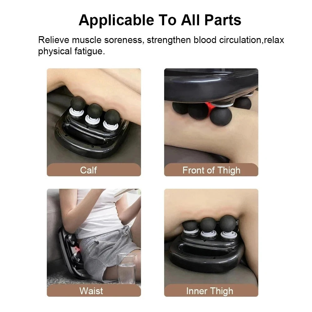 6 Headed Massage Gun