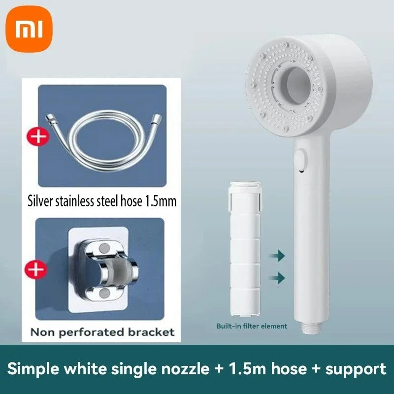 5 Modes Filtered Shower Head