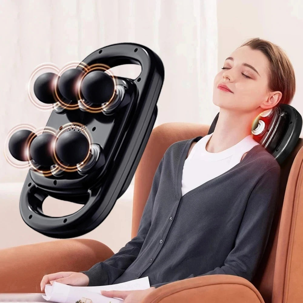 6 Headed Massage Gun