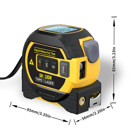 3 In 1 Digital Laser Tape Measure